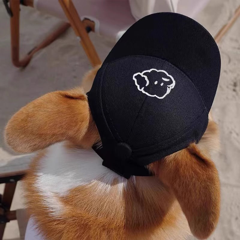 Embroidered Baseball Dog Hat for Dogs – Blue