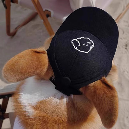 Embroidered Baseball Dog Hat for Dogs – Blue