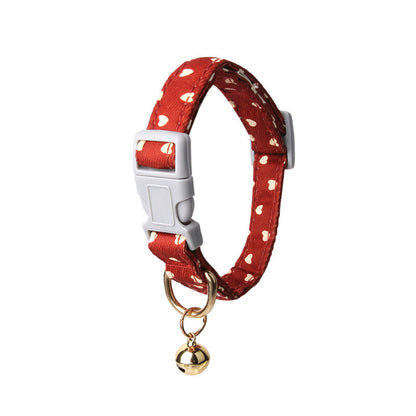 Floral Print Dog Collar