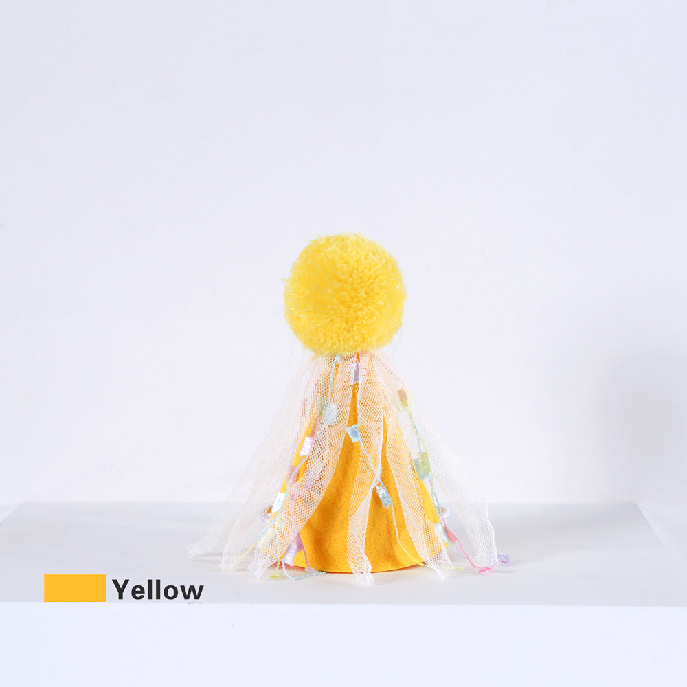 Macaron Party Birthday Hat for Dogs – Multicolor