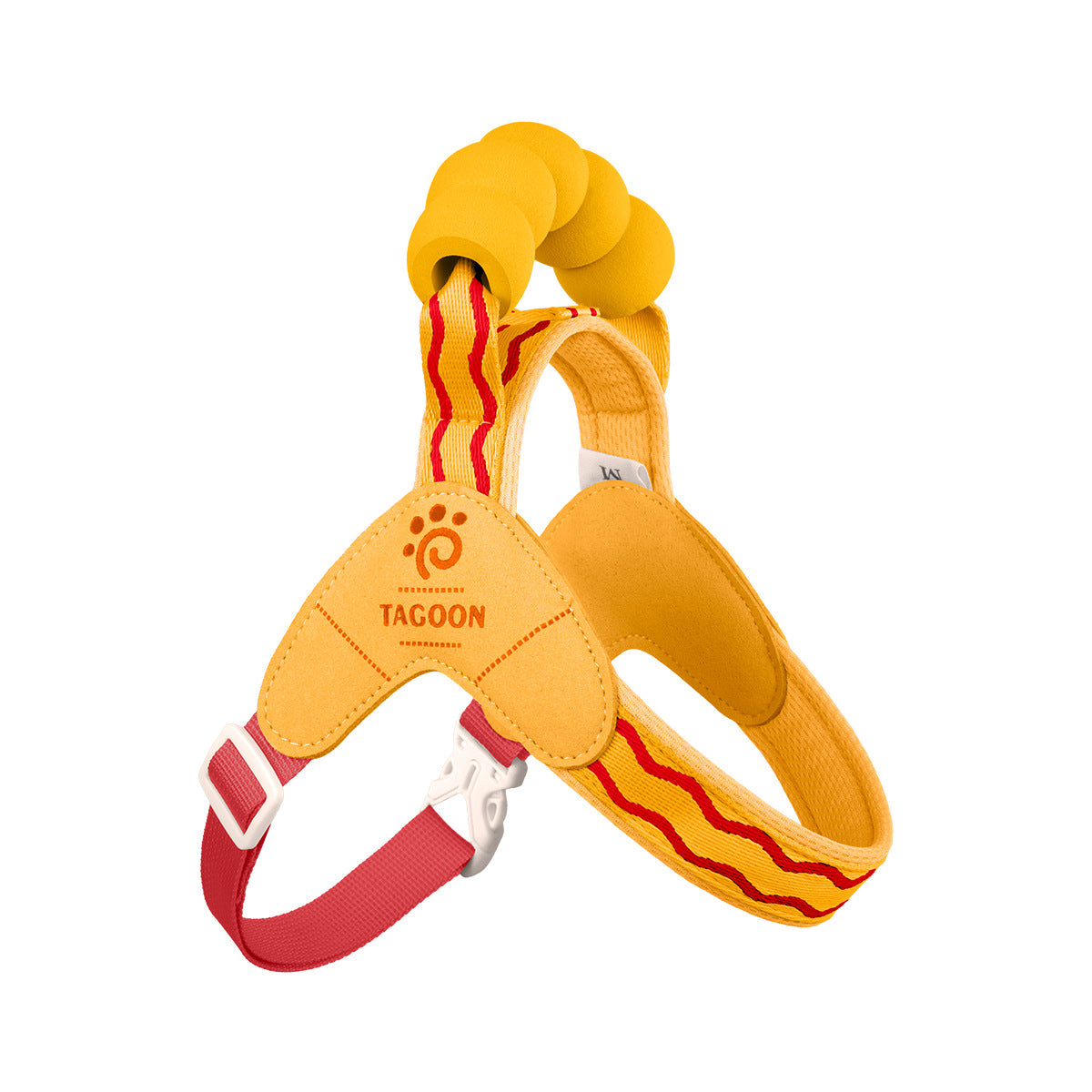 Wave Pattern Harness & Leash Set