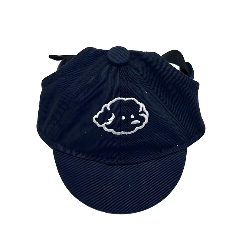 Embroidered Baseball Dog Hat for Dogs – Blue
