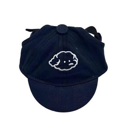 Embroidered Baseball Dog Hat for Dogs – Blue