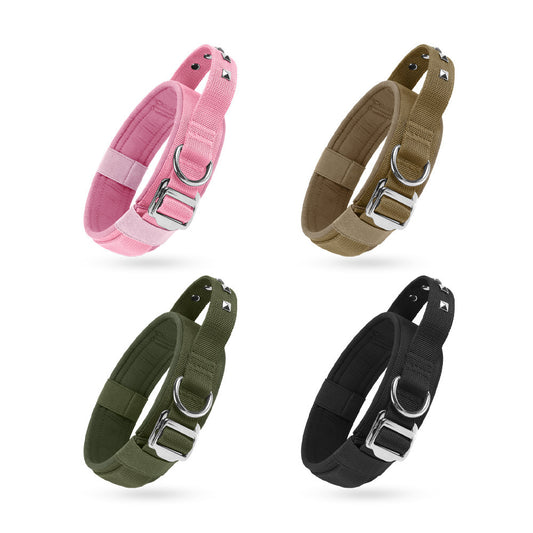 Tactical Rivet Dog Collar