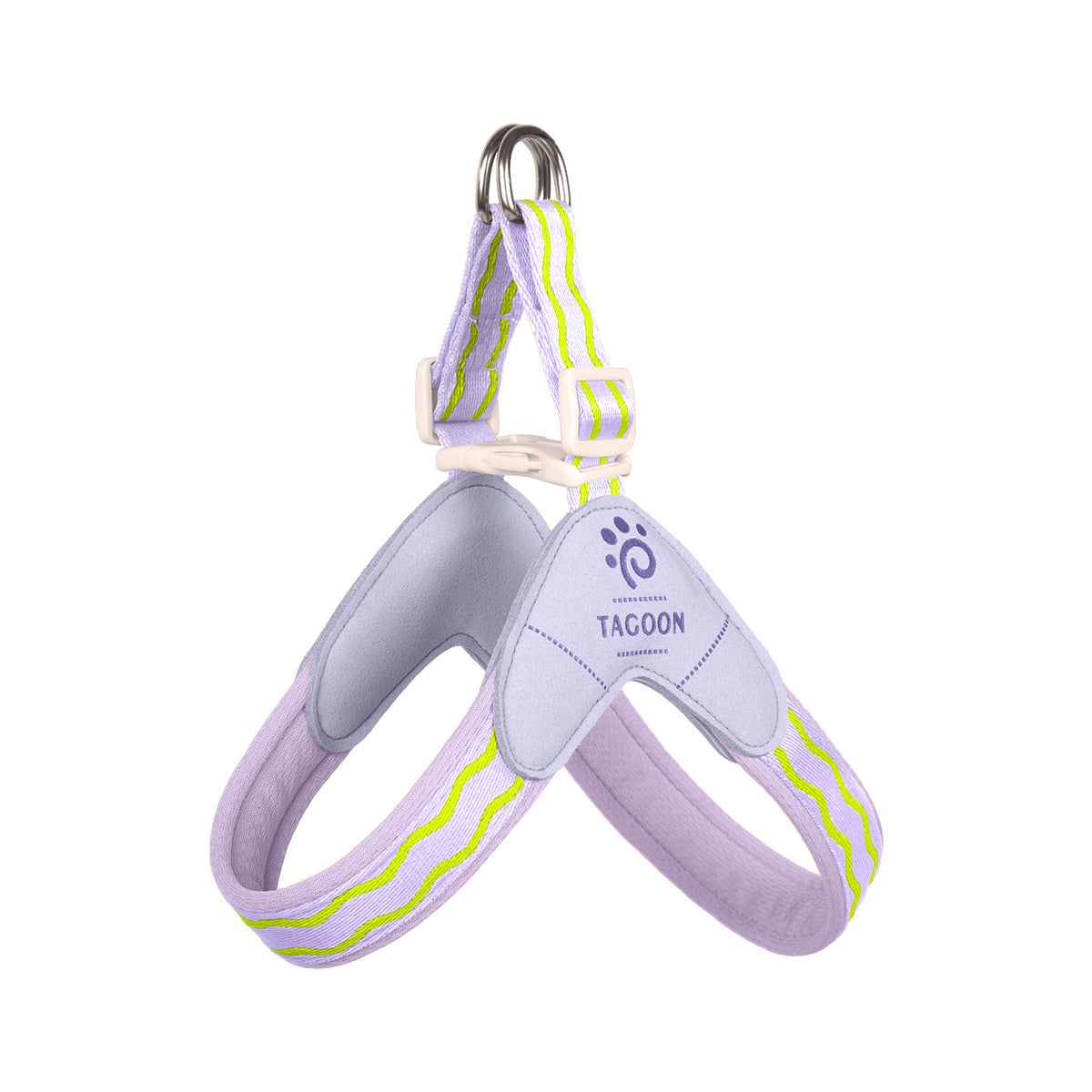 Wave Pattern Harness & Leash Set