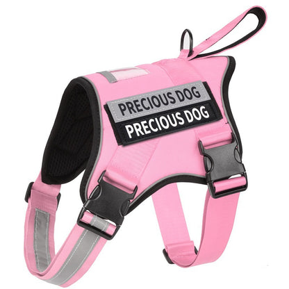 Reflective No-Pull Dog Harness for Dogs – Black