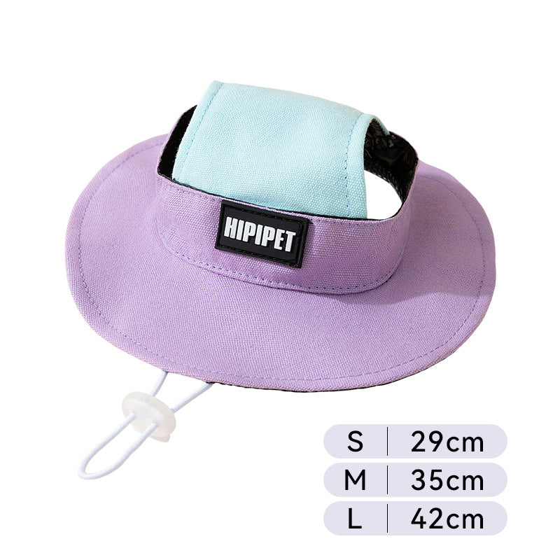 Two-Tone Fisherman Hat for Dogs – Serene Purple