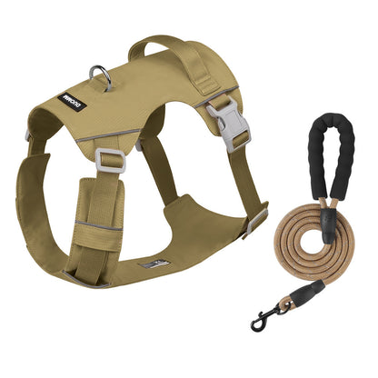 Reflective Lightweight Dog Harness & Leash Set