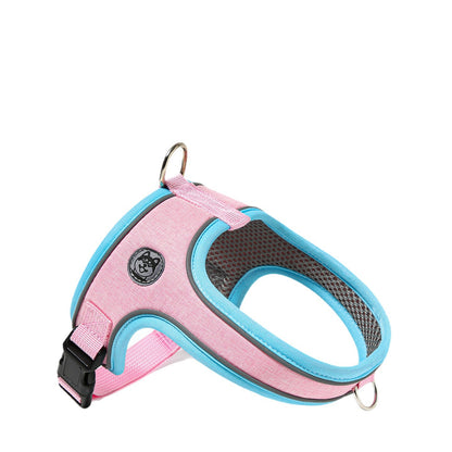 Reflective Saddle Harness & Leash Set