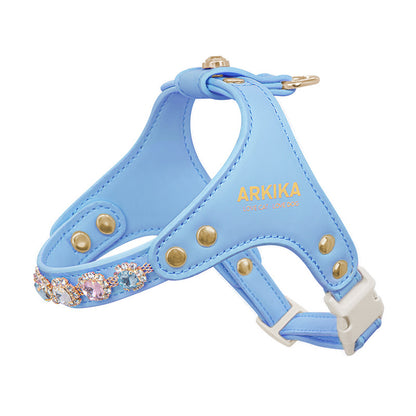 Sparkle Rhinestone Harness & Leash Set