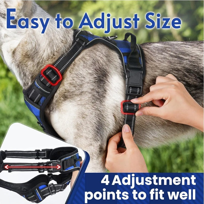 No-Pull Mesh Dog Harness