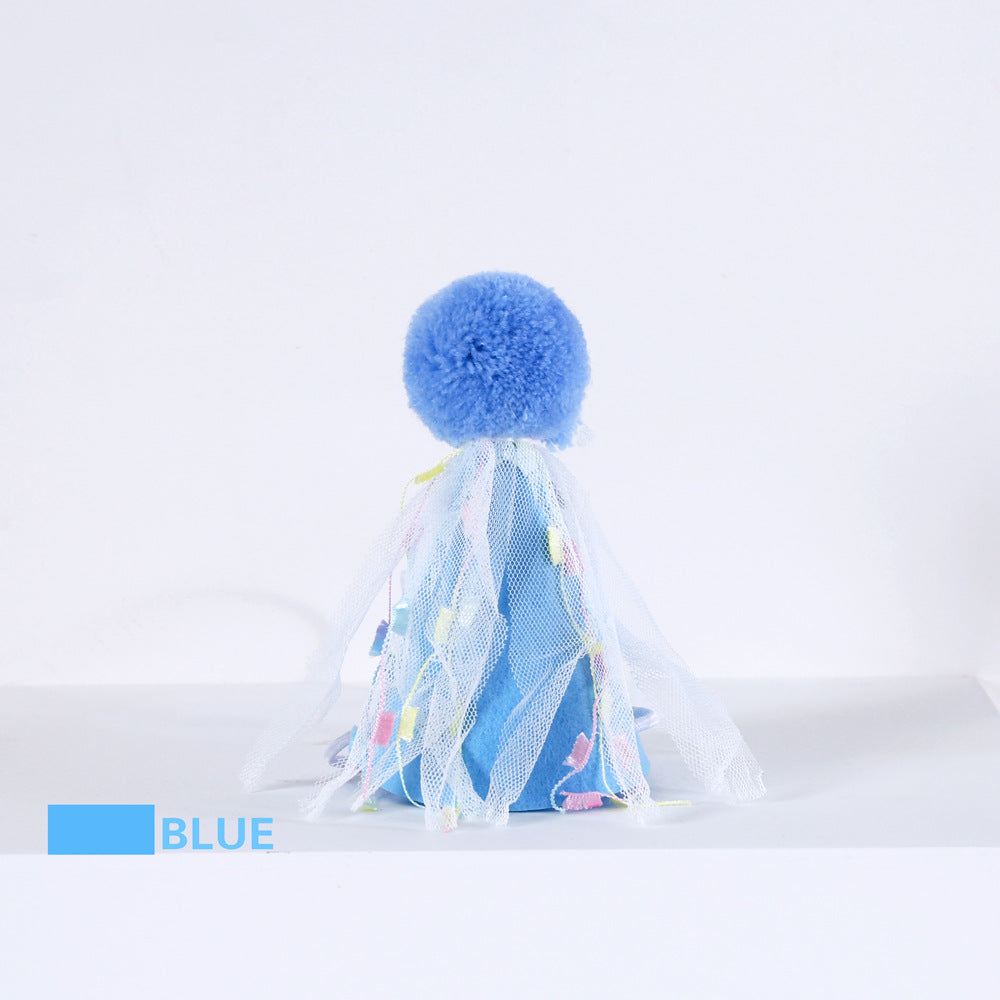 Macaron Party Birthday Hat for Dogs – Multicolor