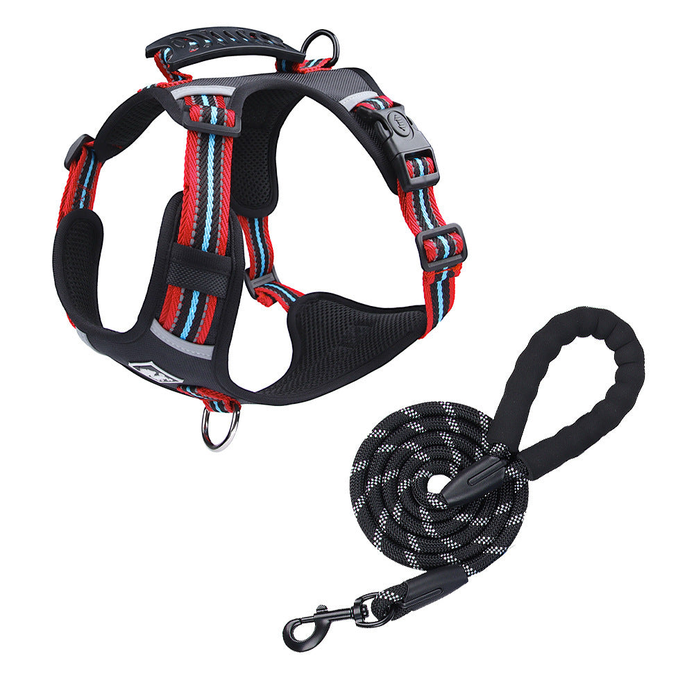 Reflective Harness & Leash Set