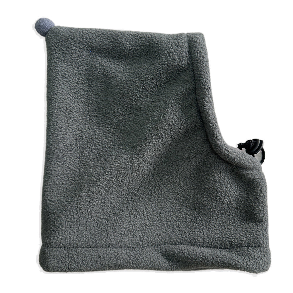 Thick Polar Fleece Dog Hat for Dogs – Grey