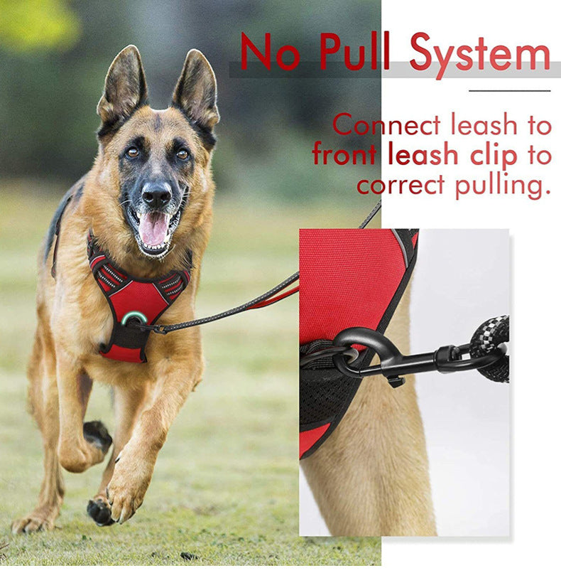 No-Pull Mesh Dog Harness