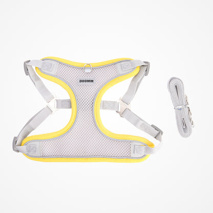 Breathable Mesh Harness & Leash Set