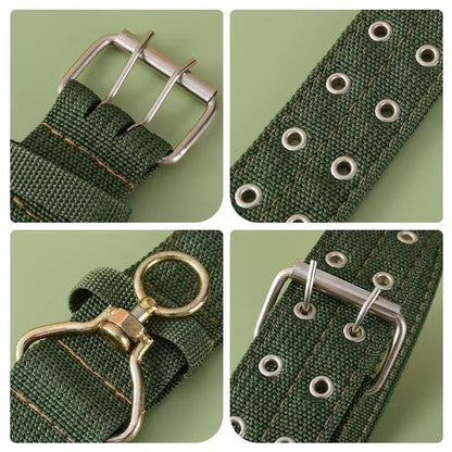 Heavy Duty Nylon Dog Collar for Dogs – Army Green