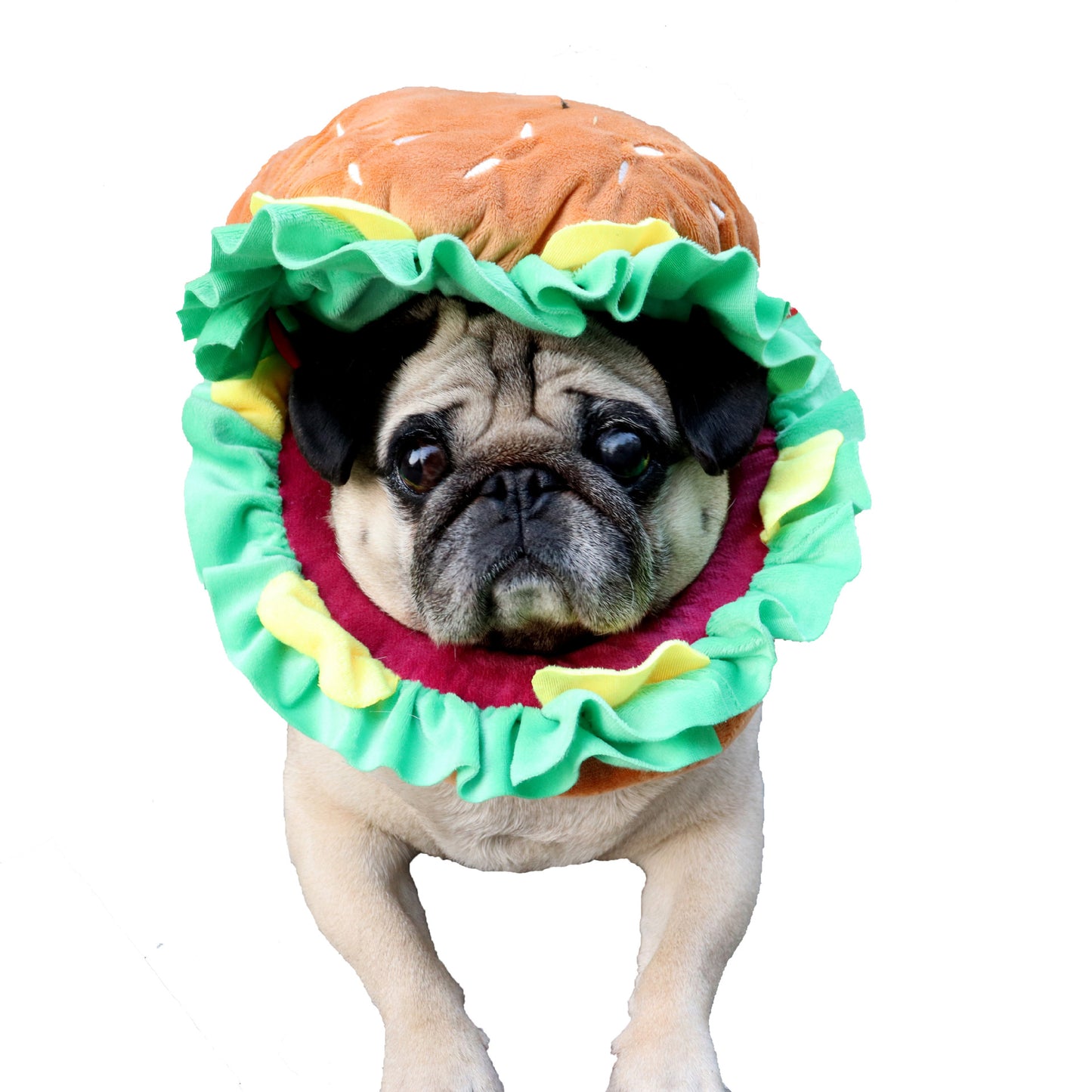 Hamburger Dog Novelty Accessory – Brown