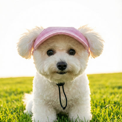 Corduroy Dog Baseball Cap