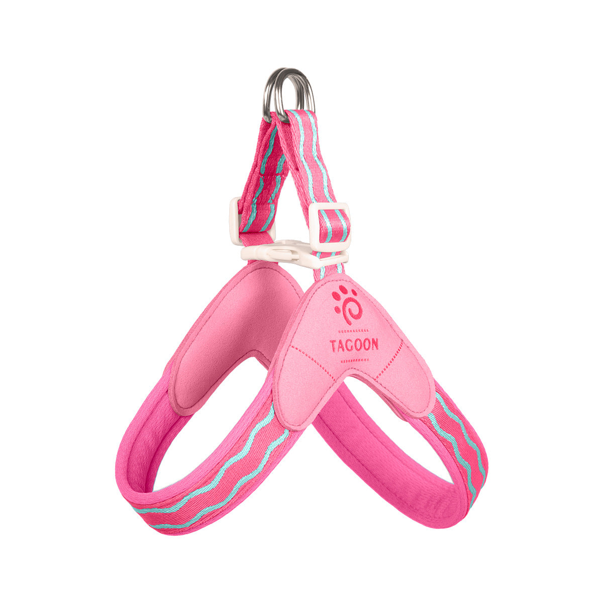 Wave Pattern Harness & Leash Set
