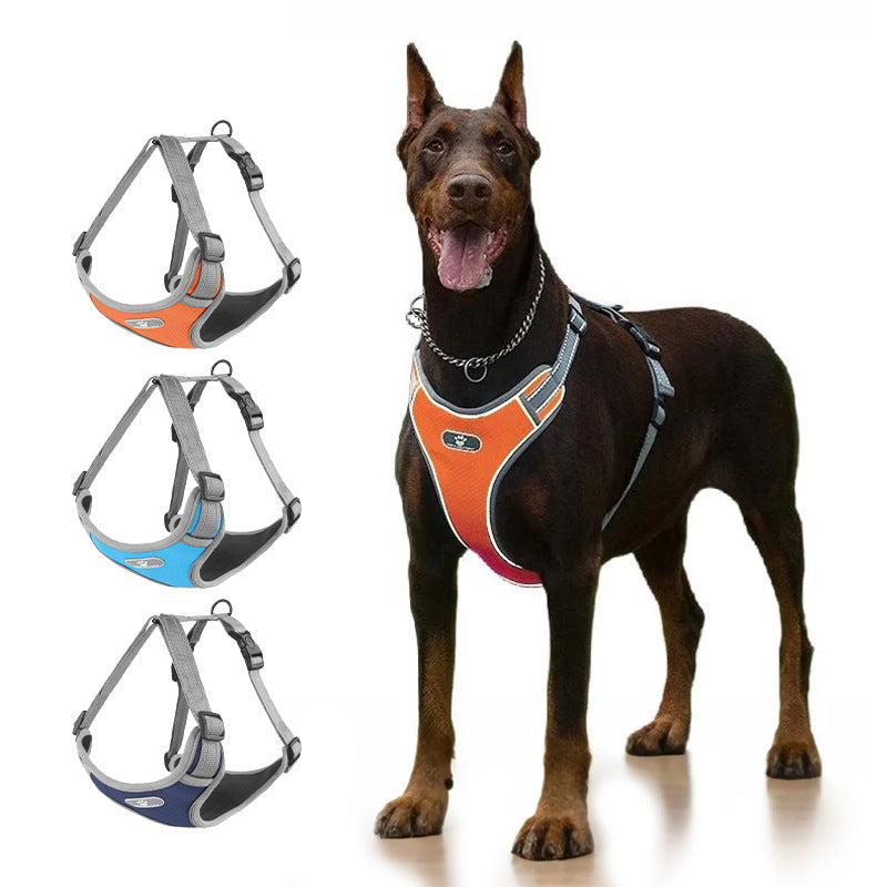 Reflective Mesh Dog Harness