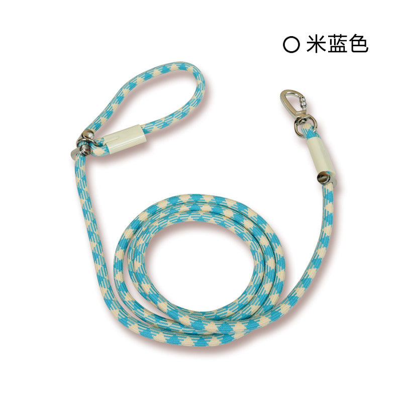 Braided Crossbody Leash for Dogs – Multi