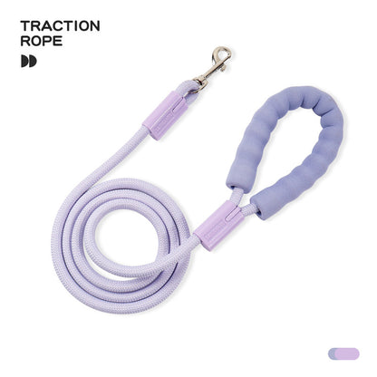 Braided Nylon Dog Leash for Dogs – Multi