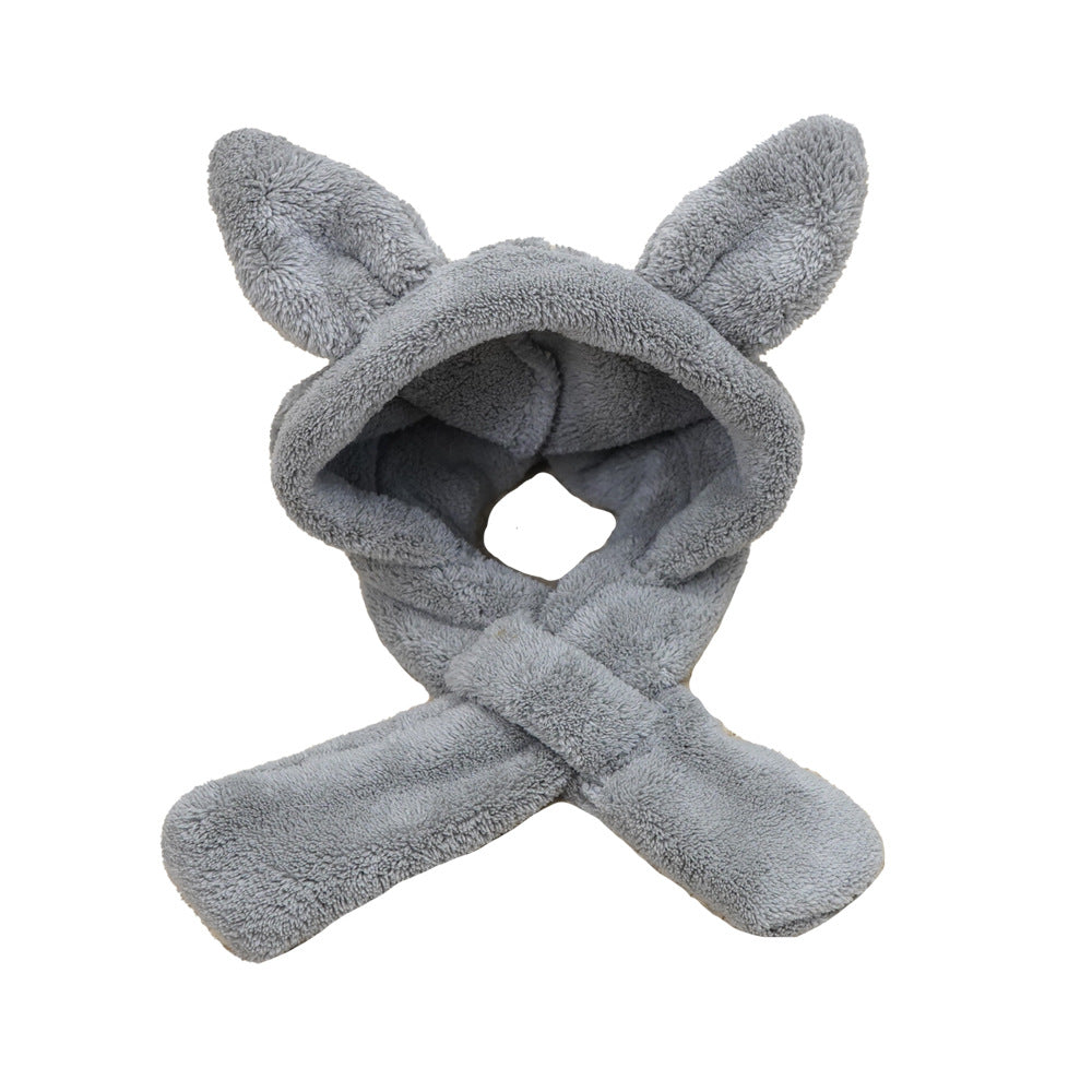 Bunny Ear Plush Dog Hat