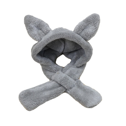 Bunny Ear Plush Dog Hat