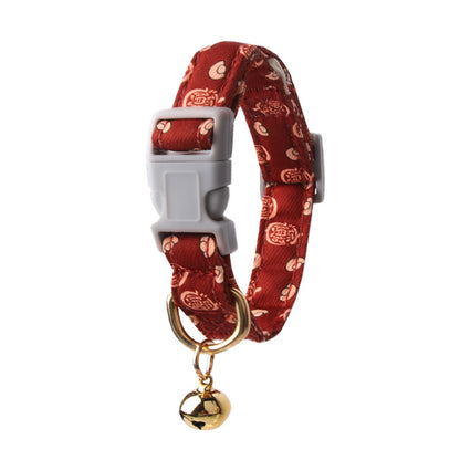 Floral Print Dog Collar