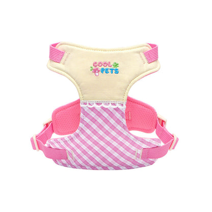 Plaid Lace Harness – Pink