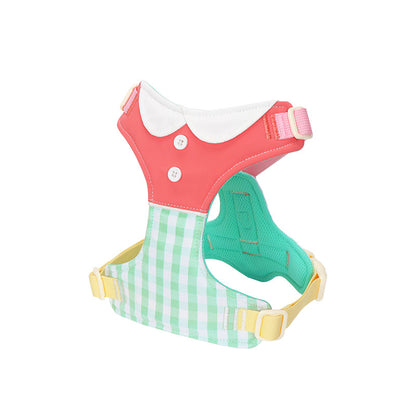 Preppy Plaid Dog Harness