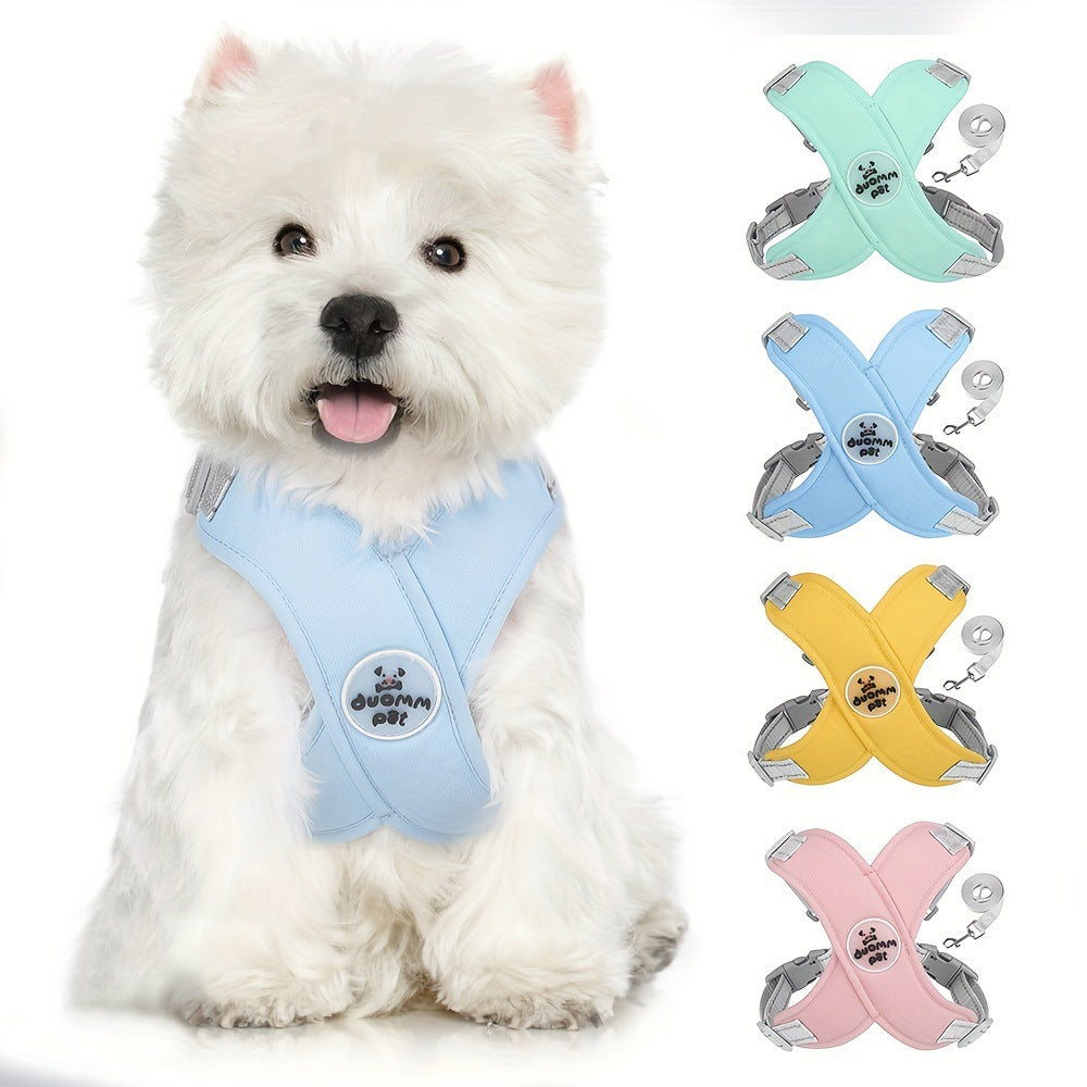 Reflective Mesh Harness & Leash Set