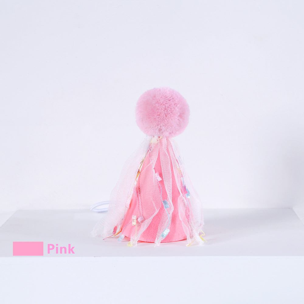 Macaron Party Birthday Hat for Dogs – Multicolor