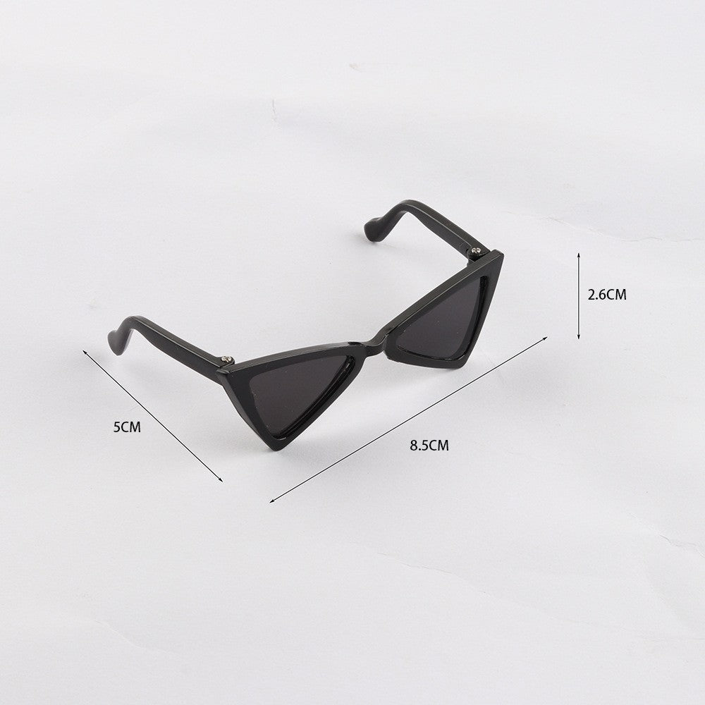 Triangle Hip-Hop Dog Birthday Accessory for Dogs – Black