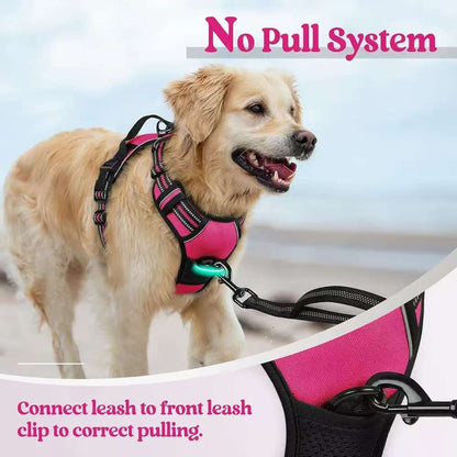 No-Pull Mesh Dog Harness