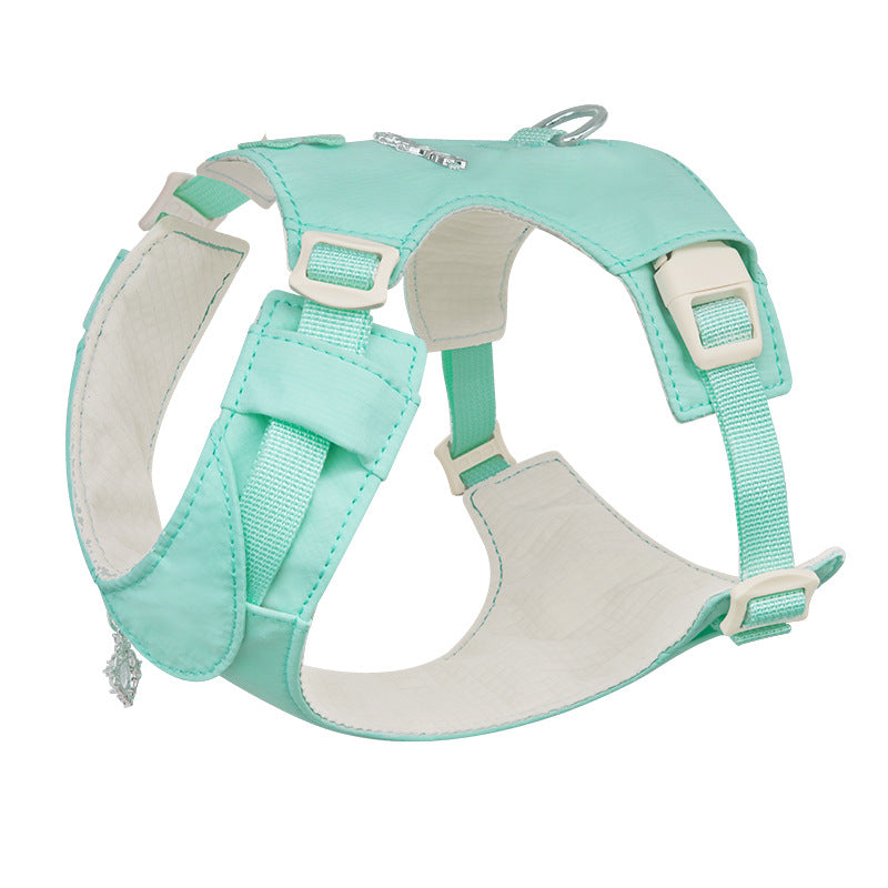 Floral Harness, Leash & Bag Set