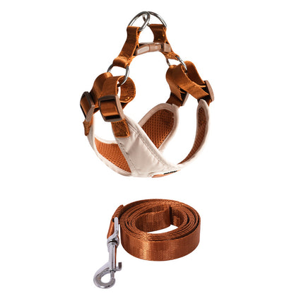 Breathable Mesh Harness & Leash Set