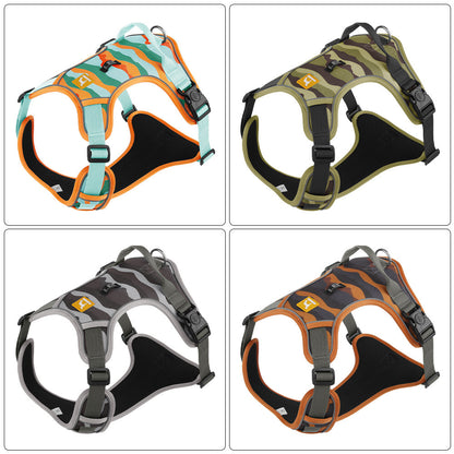 Camouflage Harness & Leash Set