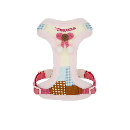 Plush Christmas Dog Harness – Pink