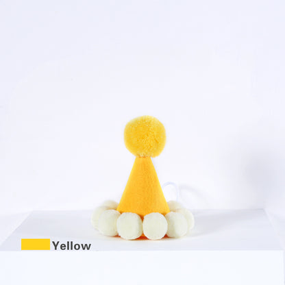 Macaron Party Birthday Hat for Dogs – Multicolor