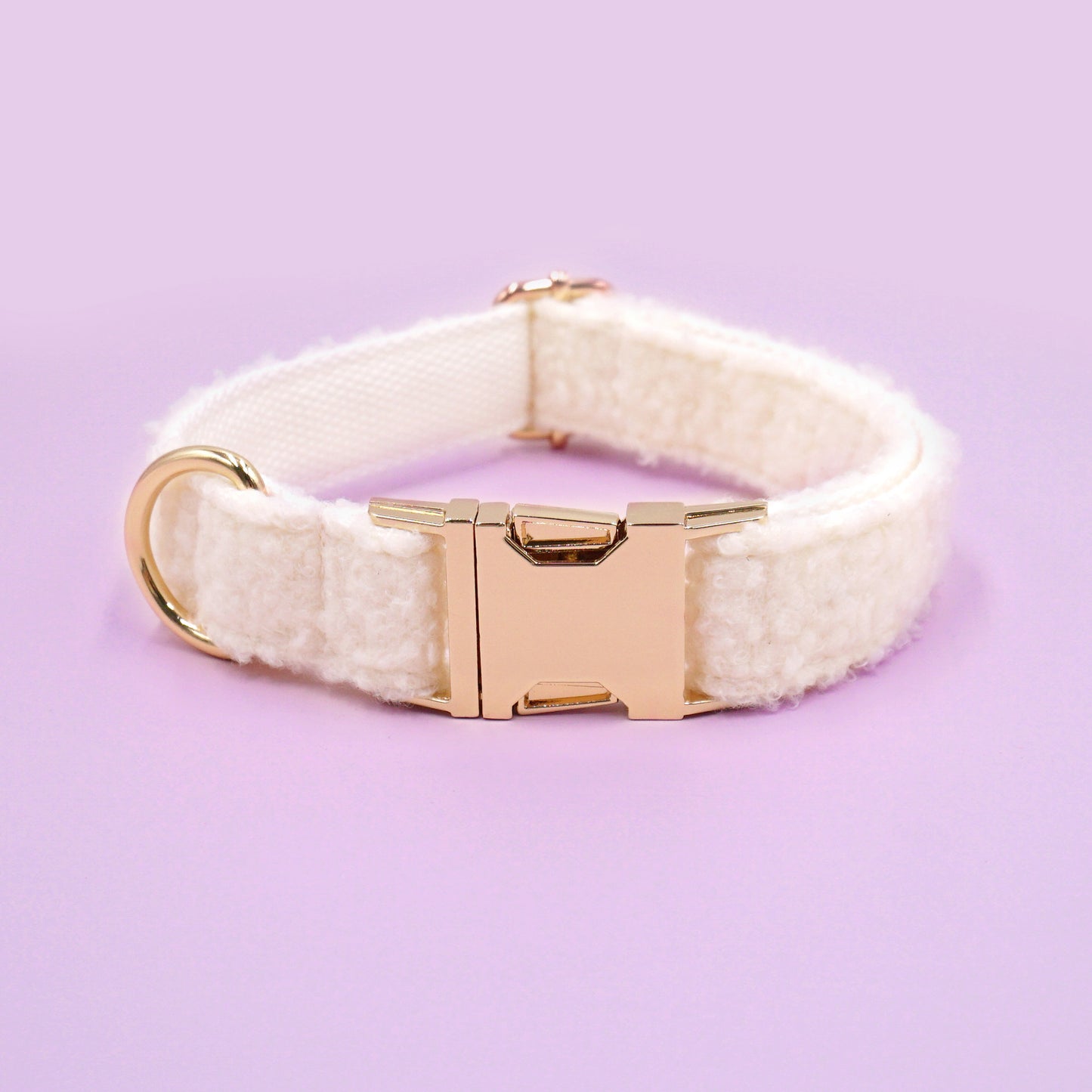 Soft Teddy Fleece Dog Collar