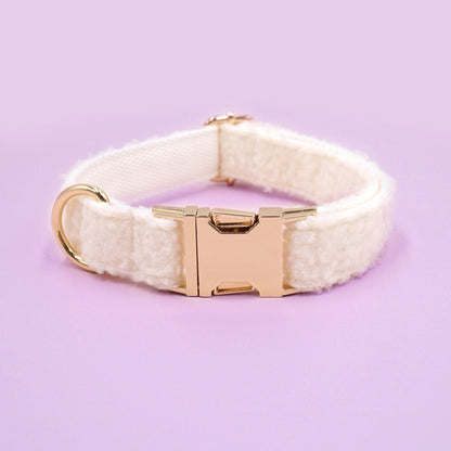 Soft Teddy Fleece Dog Collar