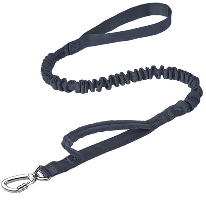 Tactical Elastic Dog Leash for Dogs – Black