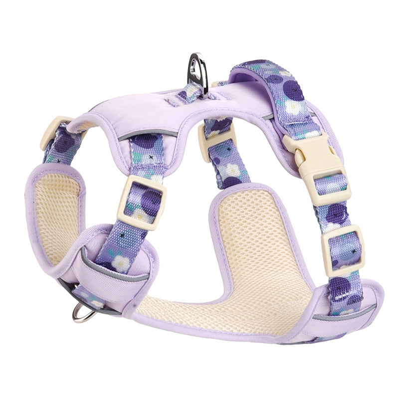 Floral Harness & Leash Set