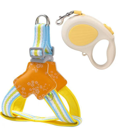 Floral Harness & Leash Set