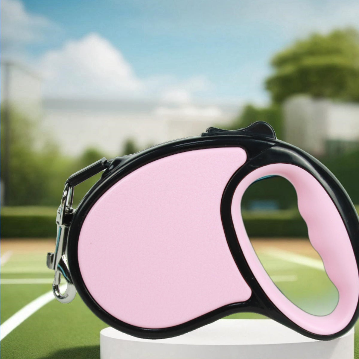 Retractable Dog Leash for Dogs – Pink
