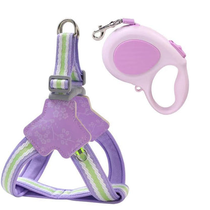 Floral Harness & Leash Set