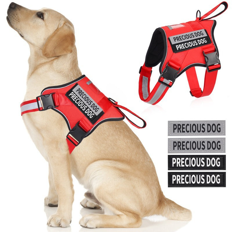 Reflective No-Pull Dog Harness for Dogs – Black