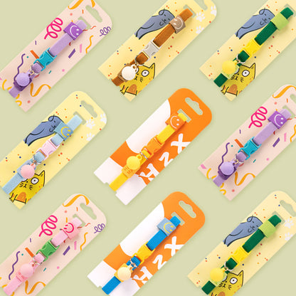 Elastic Adjustable Dog Collar for Dogs – Yellow